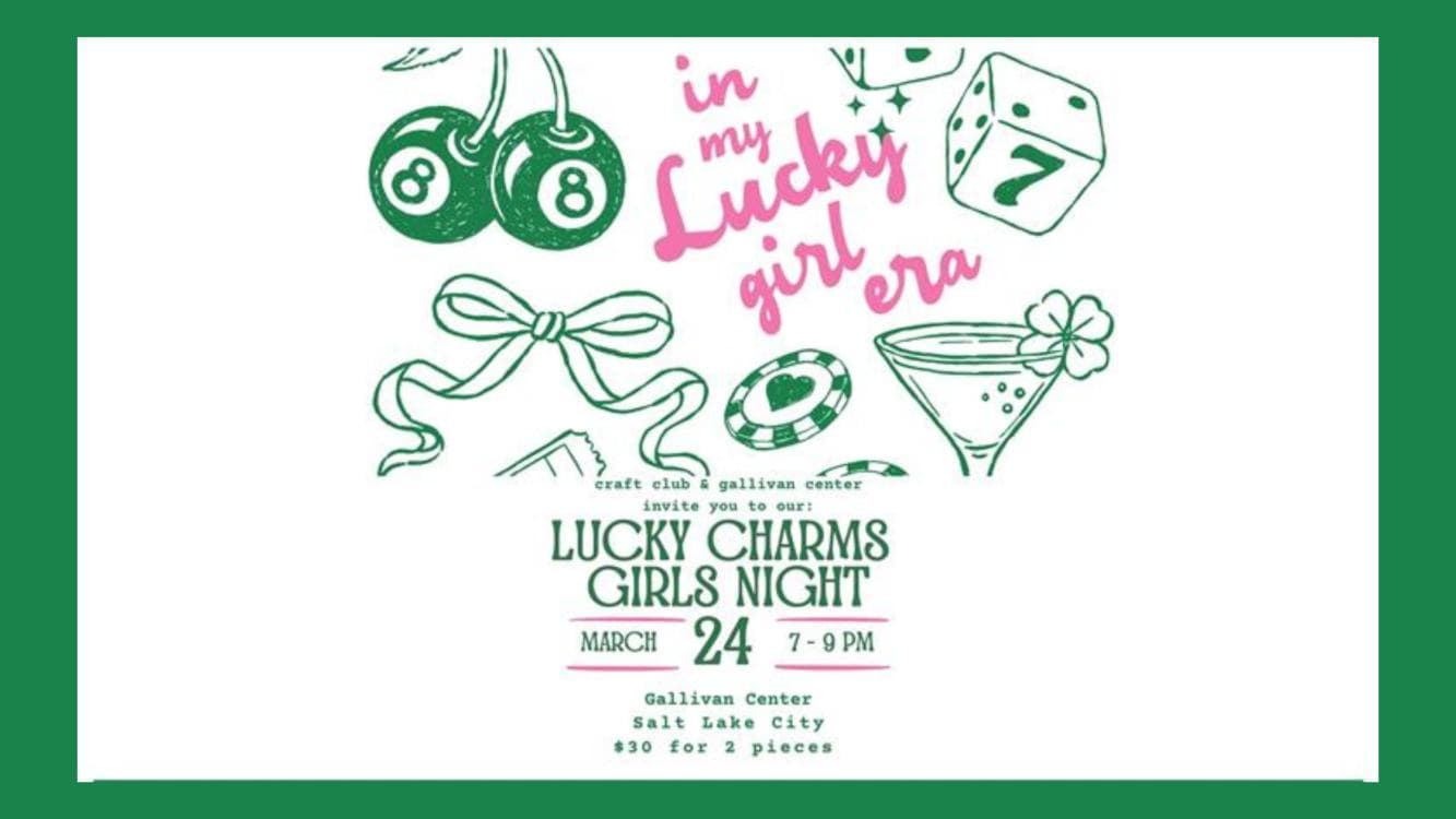 Image for event: Craft Club- Lucky Charms Girls Night