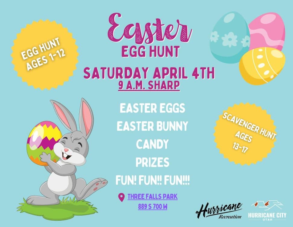 Hurricane City Easter Egg Hunt 2026
