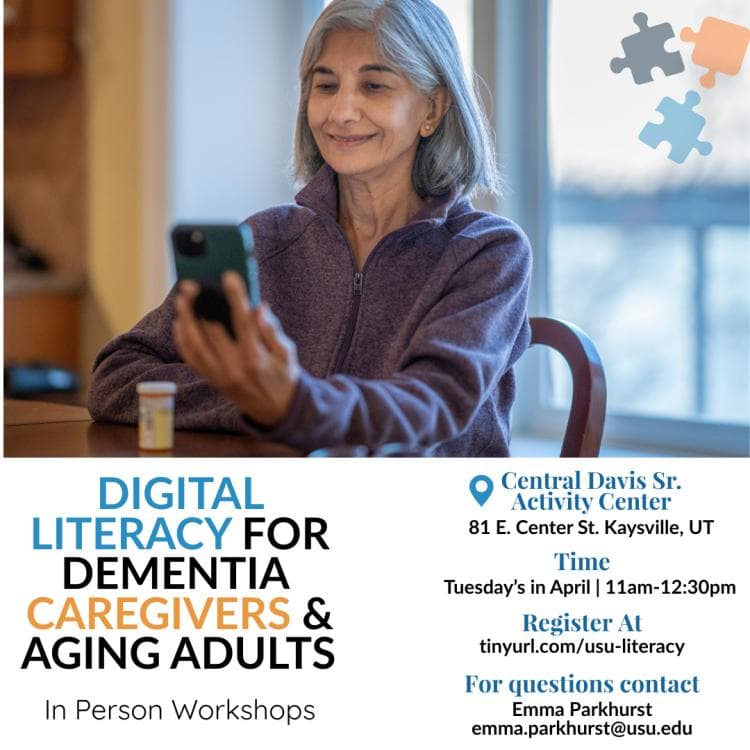 Digital Literacy for Dementia Caregivers