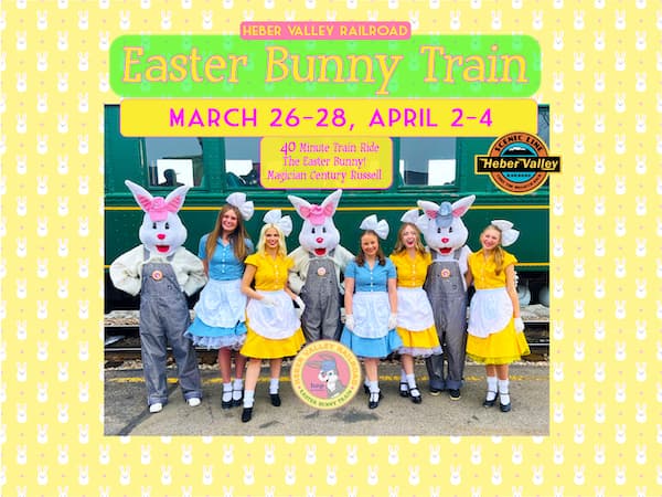 Image for event: 2026 Easter Bunny Train