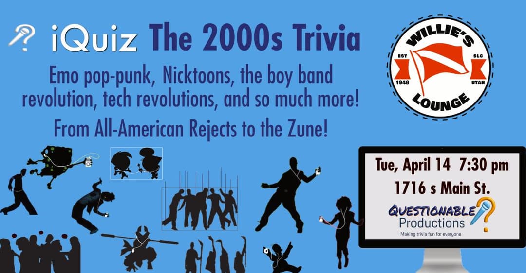 iQuiz – A 2000’s Era QP Trivia Night