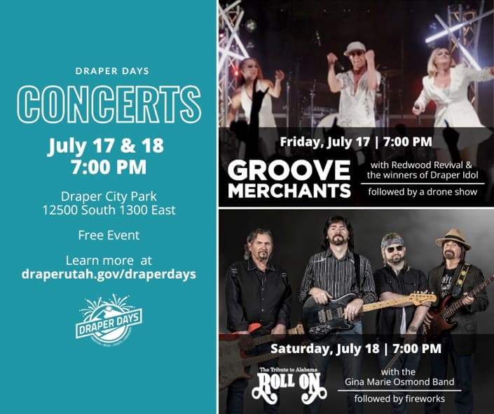 Image for event: Draper Days Concerts 2026