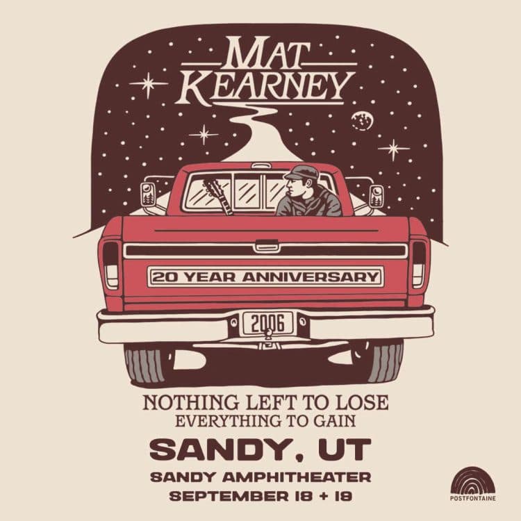 Mat Kearney Nothing Left to Lose Everything to Gain Tour