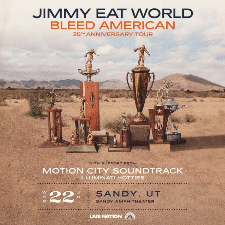 Image for event: JIMMY EAT WORLD - 25 YEARS OF BLEED AMERICAN