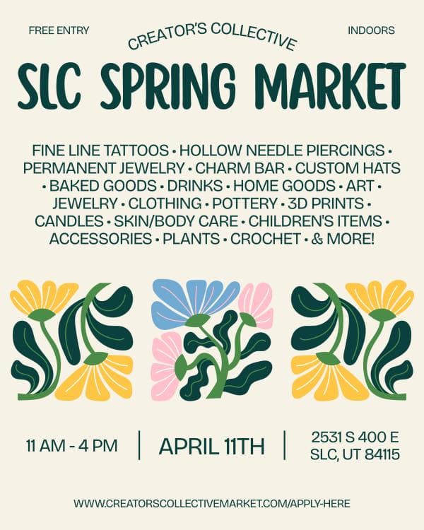 Image for event: Creator's Collective Salt Lake Spring Market 2026