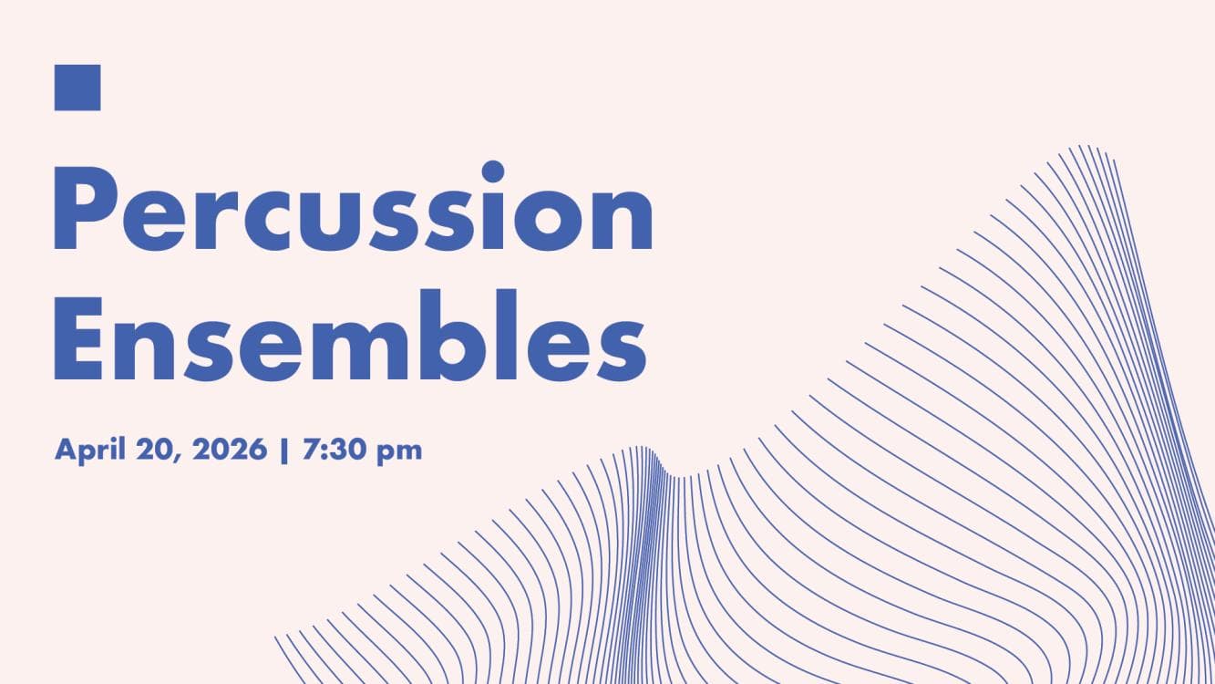 Image for event: USU Percussion Ensembles