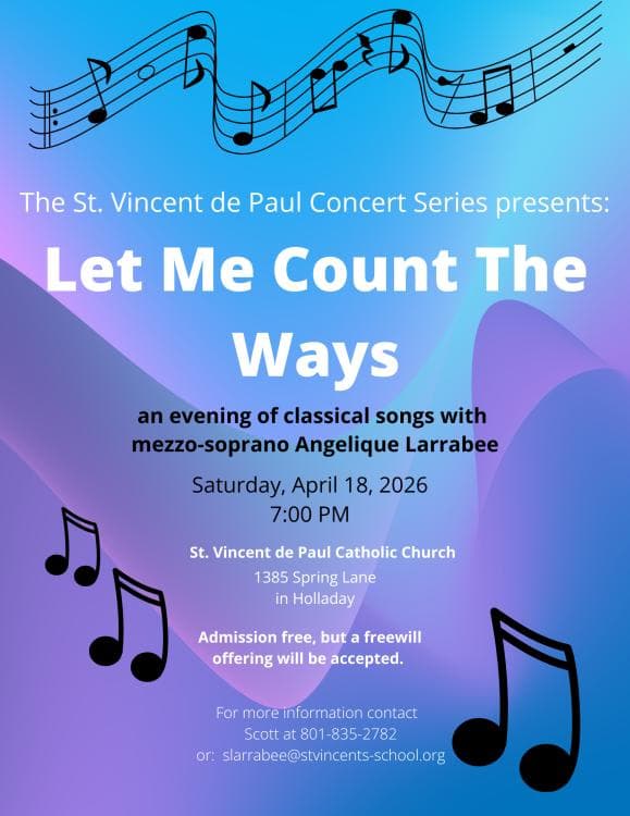 Image for event: Let Me Count The Ways