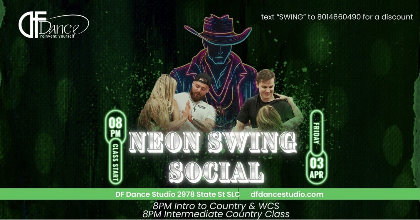 Image for event: Neon Swing x Westiehive - Country Swing Classes & Social!