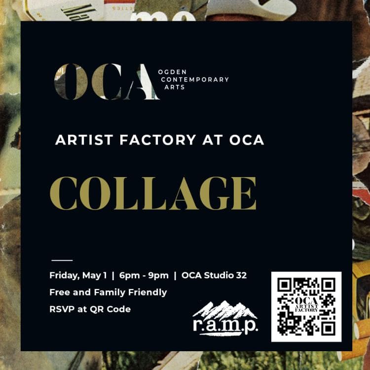 Artist Factory First Friday: Collage with Andrew Shaw