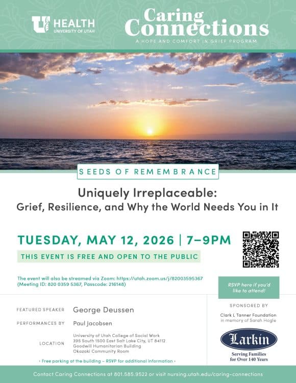 Seeds of Remembrance | Uniquely Irreplaceable: Grief, Resilience, and Why the World Needs You in It