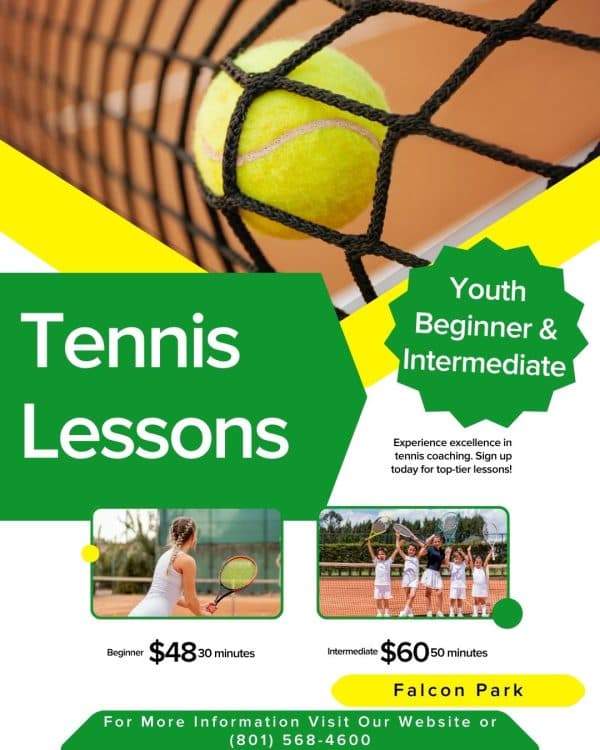 Image for event: Youth Tennis Lessons