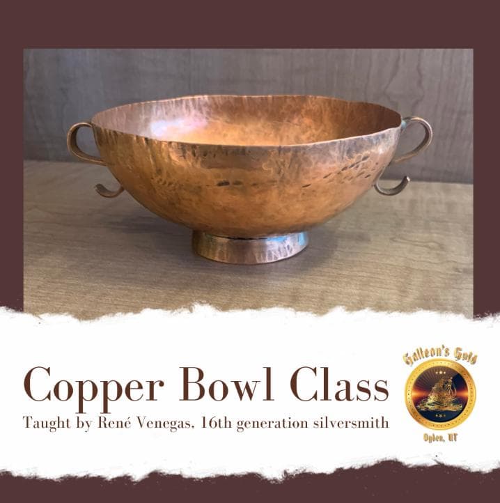Copper Bowl Metalsmithing Class