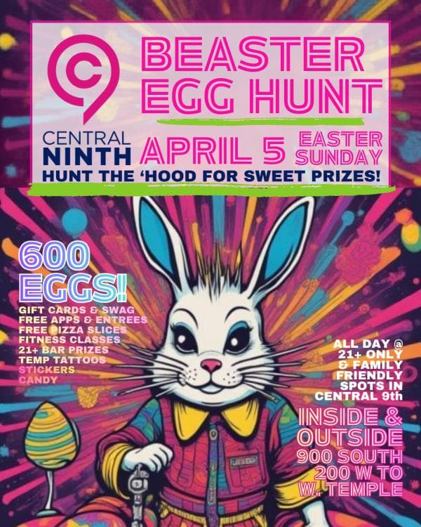 2nd Annual Central 9th BEASTER EGG HUNT