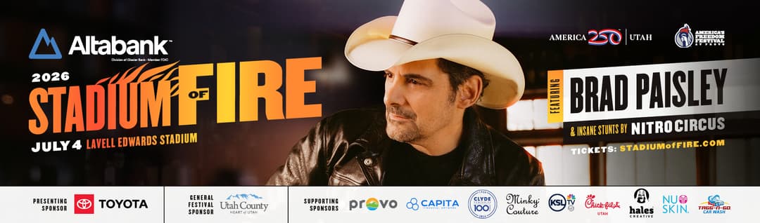 2026 Stadium of Fire with Brad Paisley