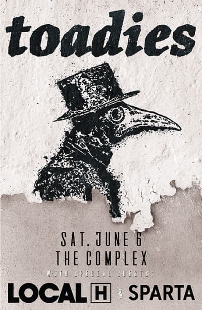 Image for event: Toadies live at The Complex