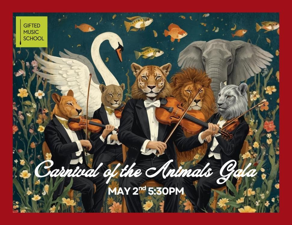 Image for event: Gifted Music School's Carnival of the Animals Gala