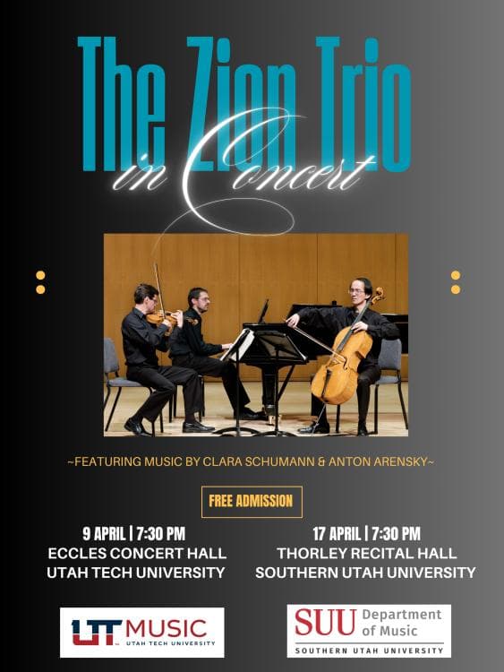 Image for event: The Zion Trio in Concert