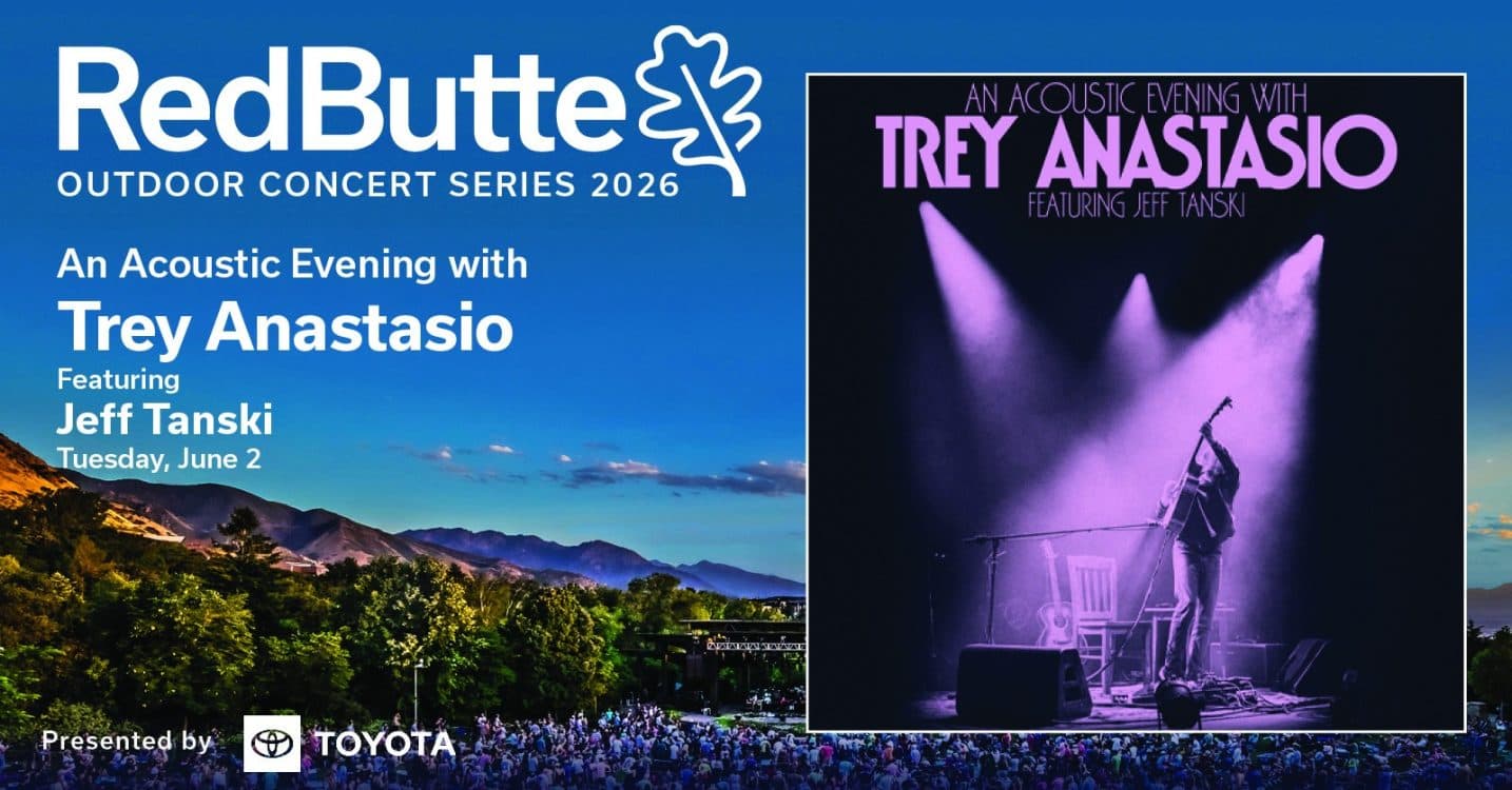 Image for event: 2026 Red Butte Outdoor Concert Series: An Acoustic Evening with Trey Anastasio