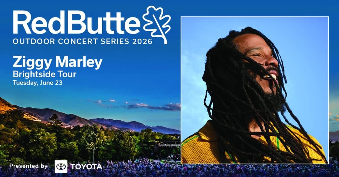 2026 Red Butte Outdoor Concert Series: Ziggy Marley Brightside Tour