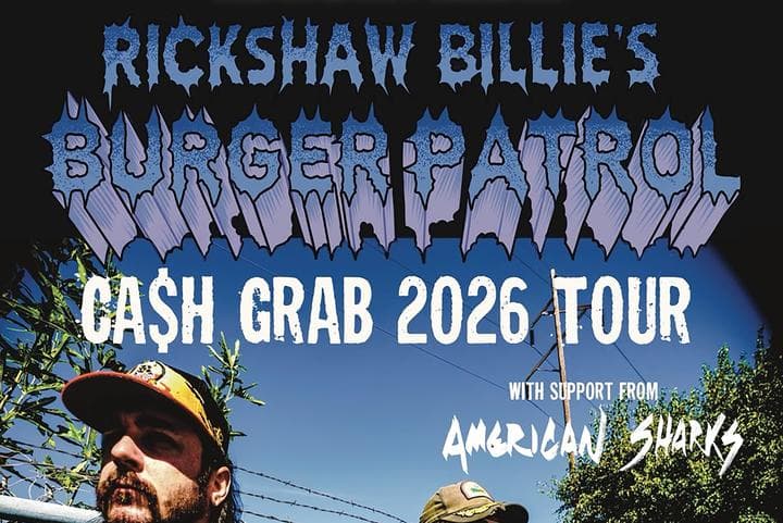 Image for event: Rickshaw Billie's Burger Patrol