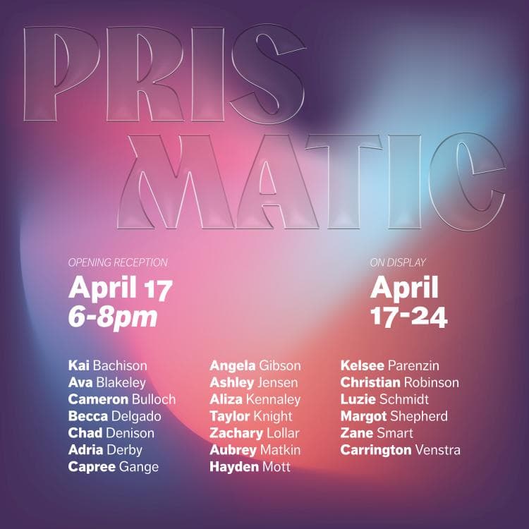 Weber State Spring 2026 BFA Thesis Exhibition