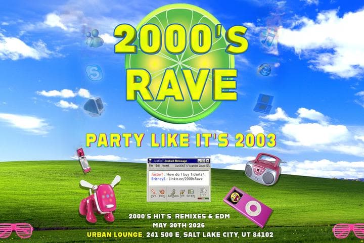 Image for event: 2000's Rave