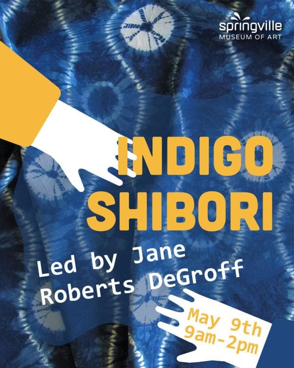 Artist Workshop: Indigo Shibori with Jane Roberts DeGroff