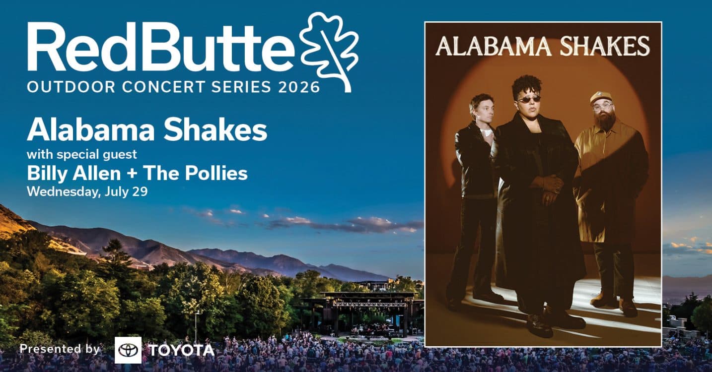 Image for event: 2026 Red Butte Outdoor Concert Series: Alabama Shakes with Billy Allen + The Pollies