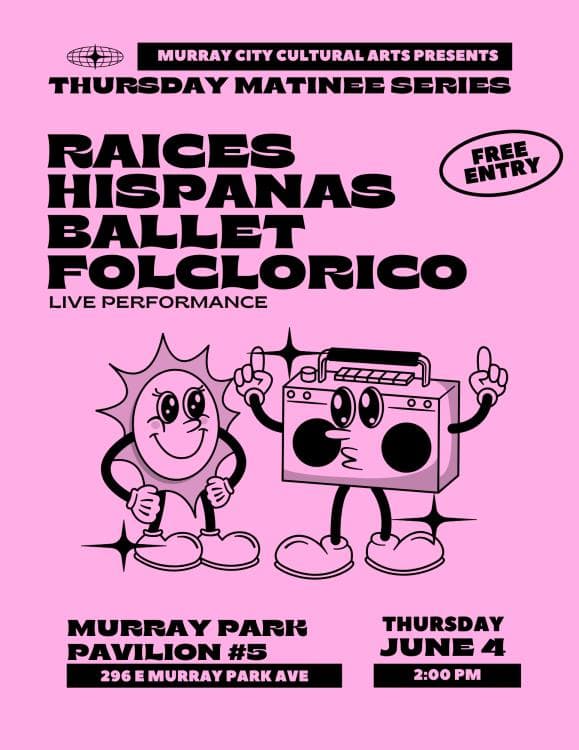 Raices Hispanas Ballet Folclorico - Thursday Matinee