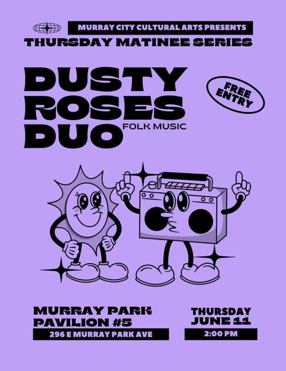 Dusty Roses Duo - Thursday Matinee