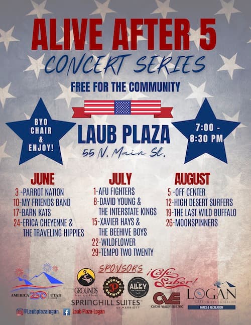 2026 Alive After 5 Concert Series