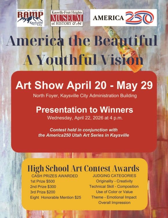 Image for event: America the Beautiful: A Youthful Vision Art Exhibit