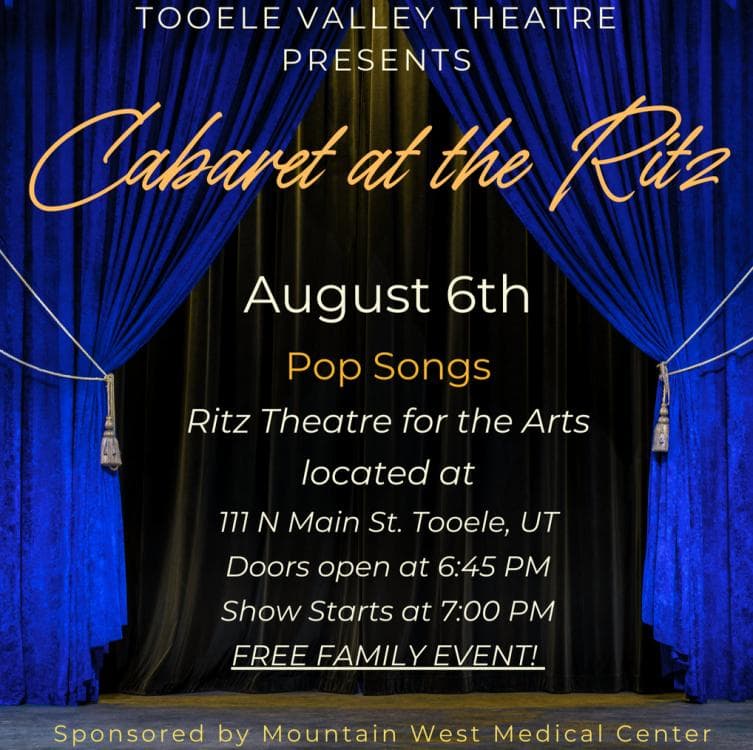 Tooele Valley Theatre Cabaret: Pop Songs