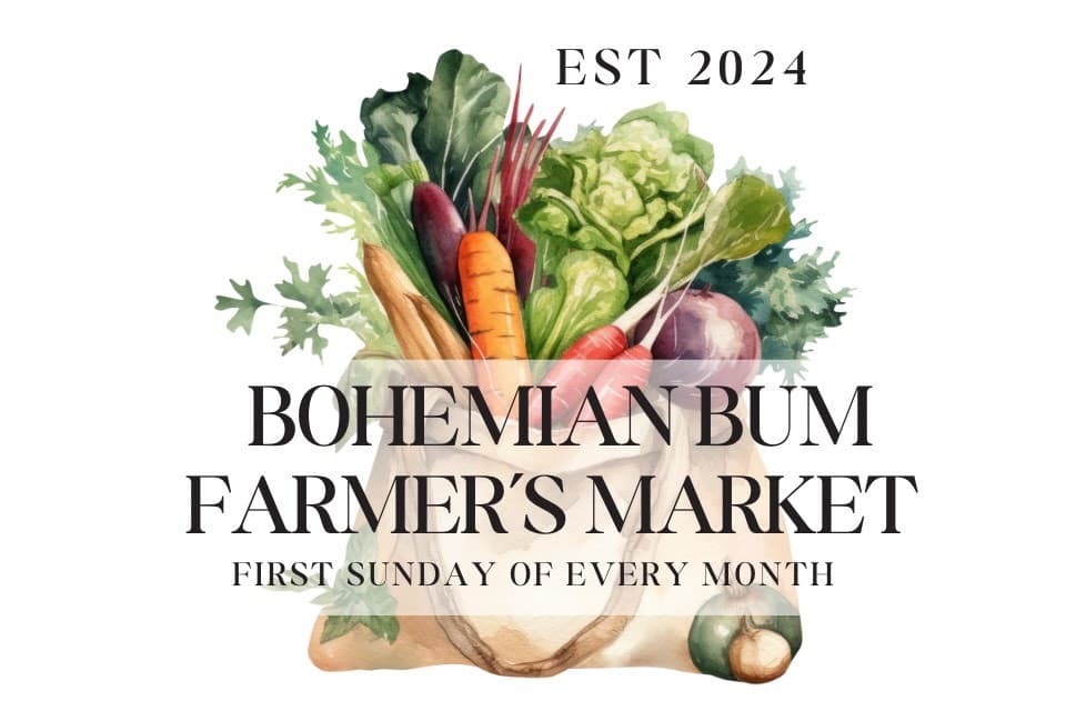 Image for event: 2026 Bohemian Bum Farmer’s Market
