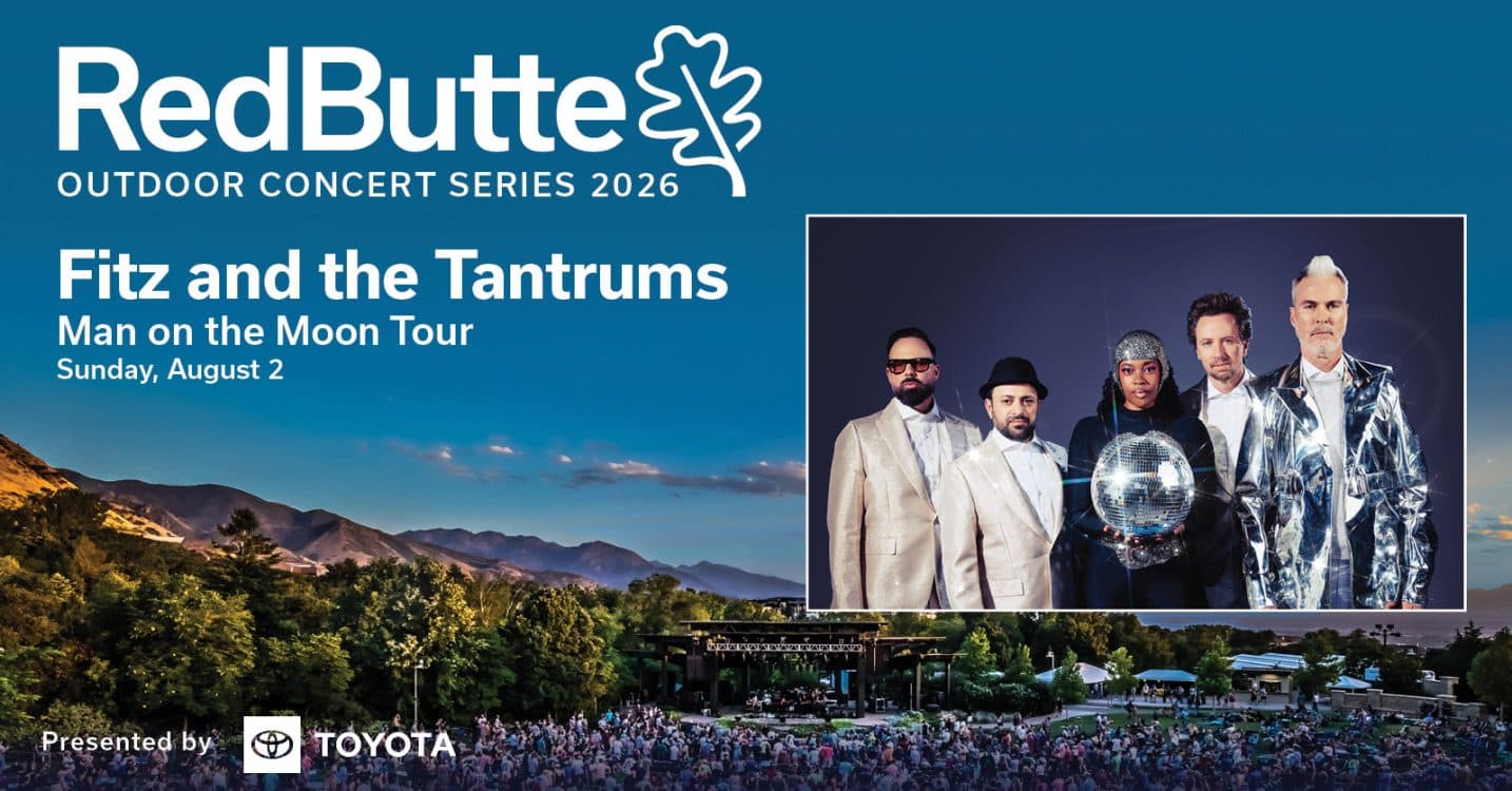 Image for event: 2026 Red Butte Outdoor Concert Series: Fitz and the Tantrums Man On The Moon Tour
