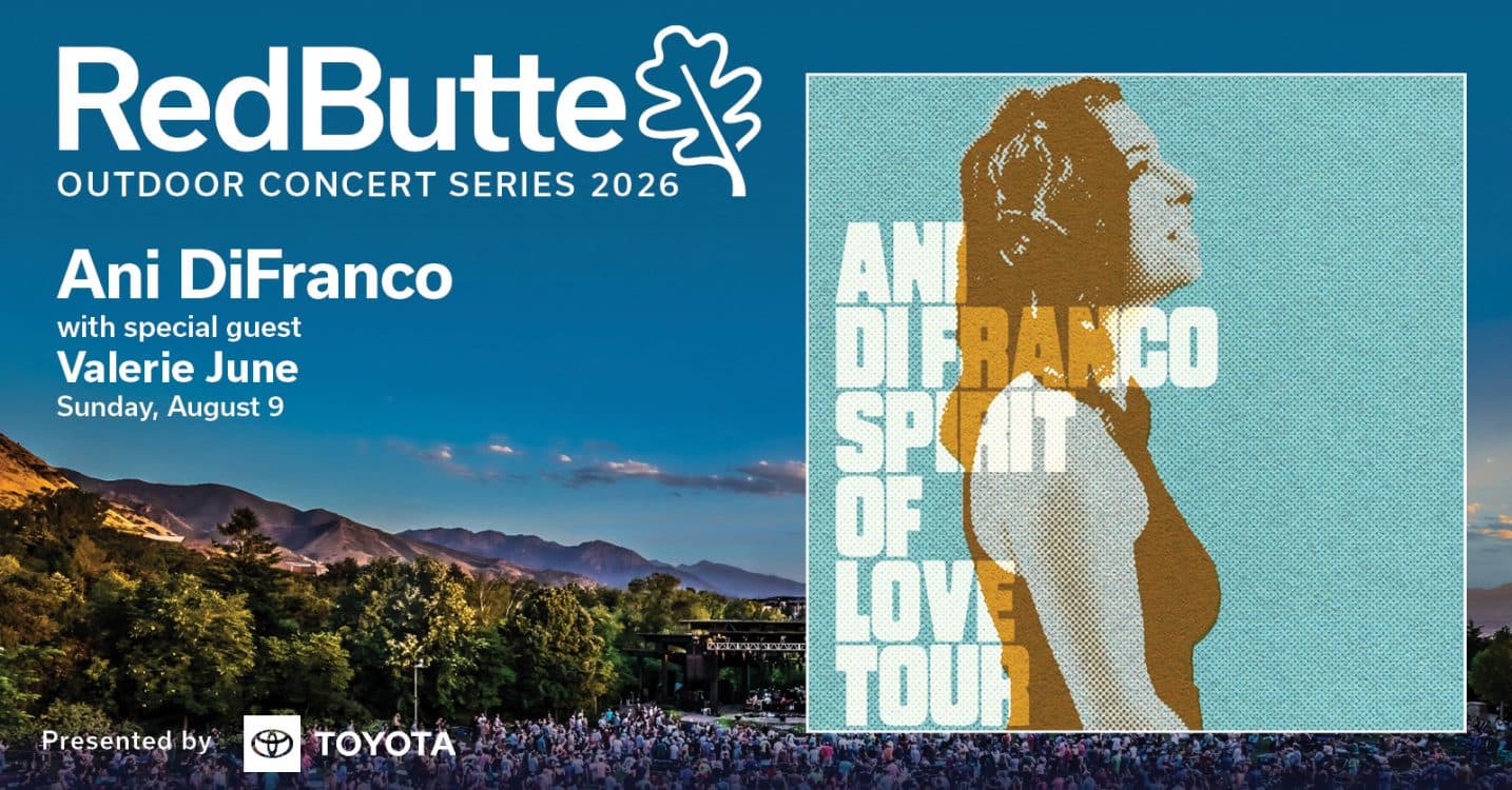 Image for event: 2026 Red Butte Outdoor Concert Series: Ani DiFranco