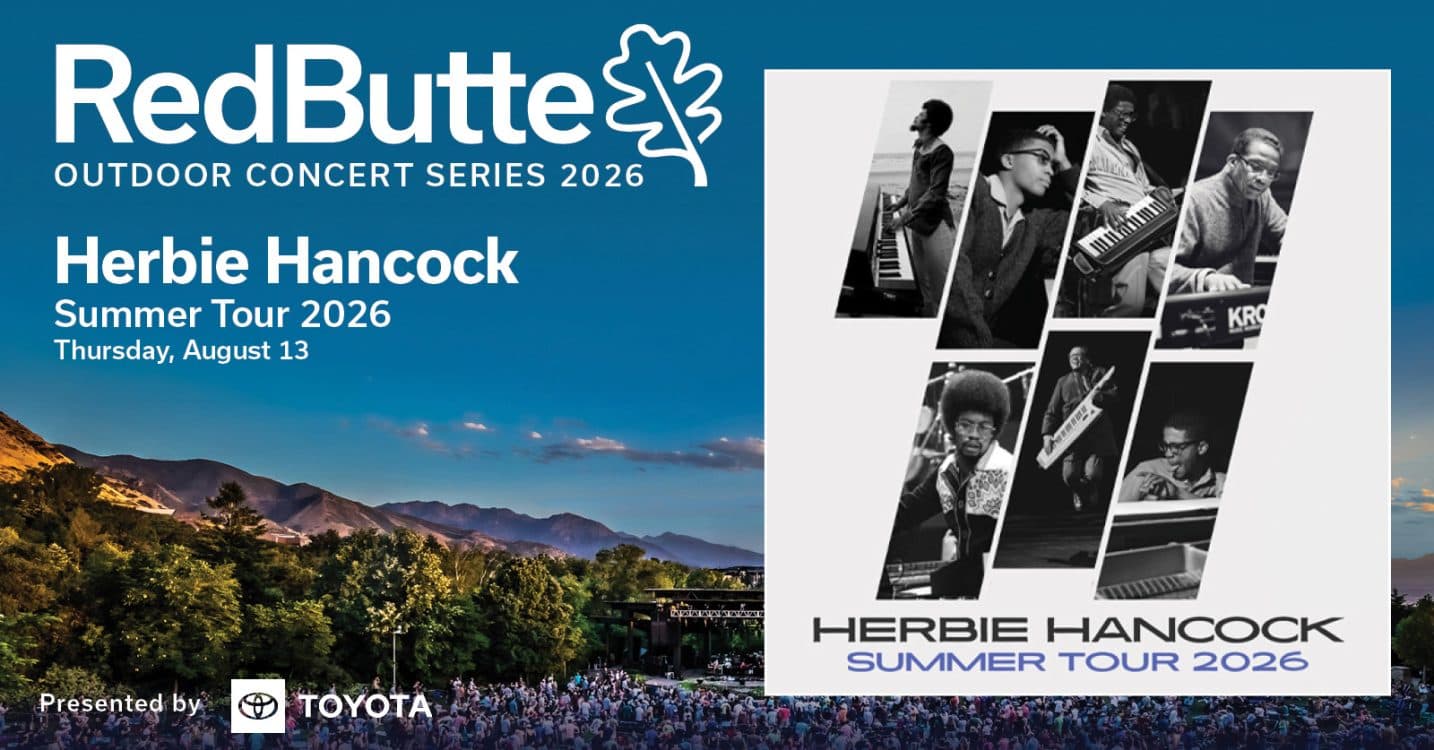 Image for event: 2026 Red Butte Outdoor Concert Series: Herbie Hancock