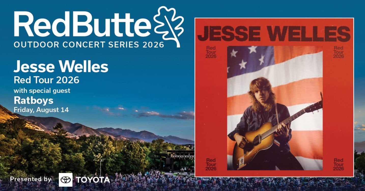 Image for event: 2026 Red Butte Outdoor Concert Series: Jesse Welles