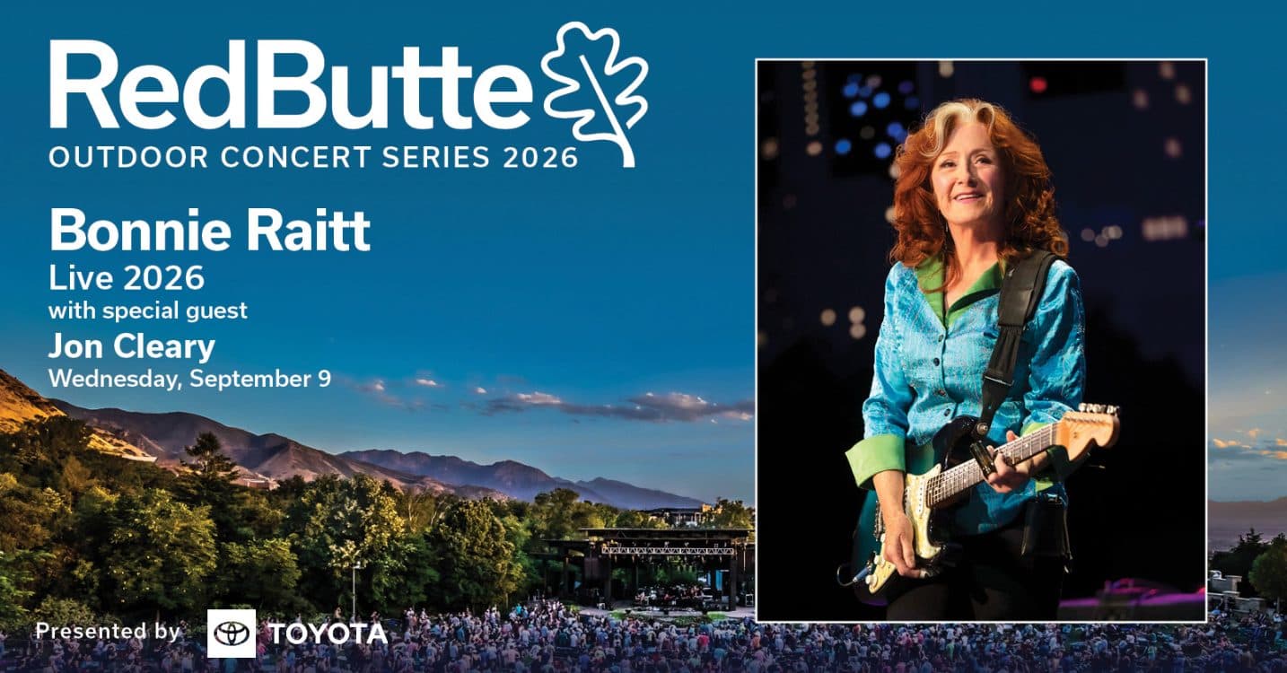 Image for event: 2026 Red Butte Outdoor Concert Series: Bonnie Raitt