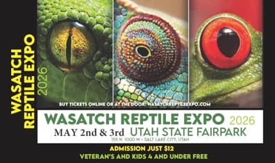 Image for event: Wasatch Reptile Expo 2026