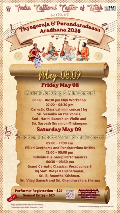 Thyagaraja & Purandaradaasa Music Festival
