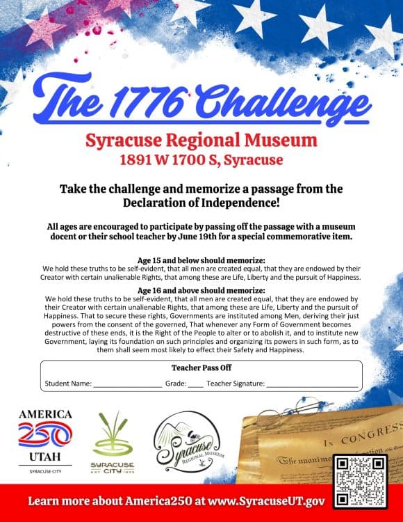 Image for event: The 1776 Challenge - America250 Syracuse City Event