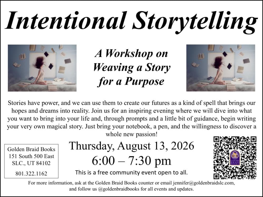 Image for event: Writing Workshop Series: Intentional Storytelling