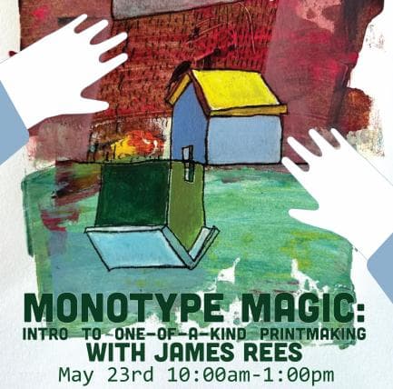 Image for event: Monotype Magic: Intro to One-of-a-Kind Printmaking