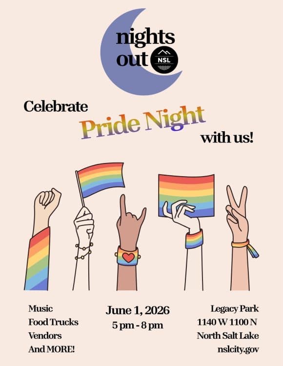Image for event: North Salt Lake's Pride Event 2026