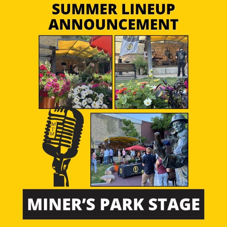 Image for event: Miner's Park Stage Concert Series