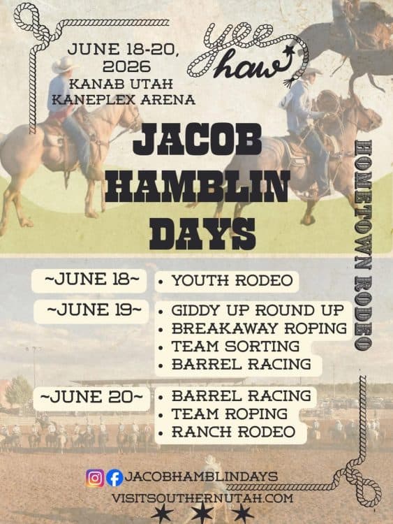 Image for event: 2026 Jacob Hamblin Days Rodeo