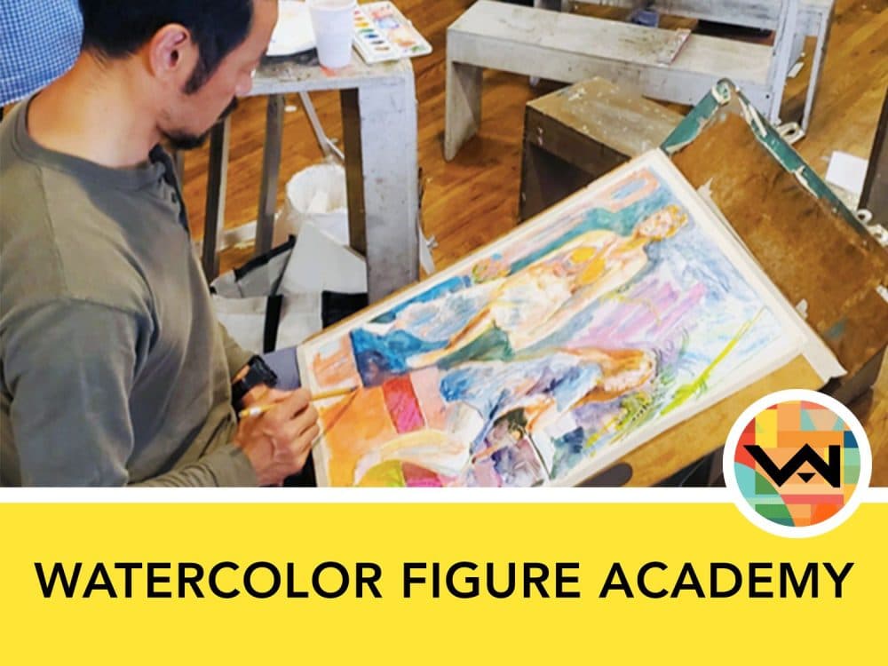 Image for event: Watercolor Figure Academy (Ages 12+)