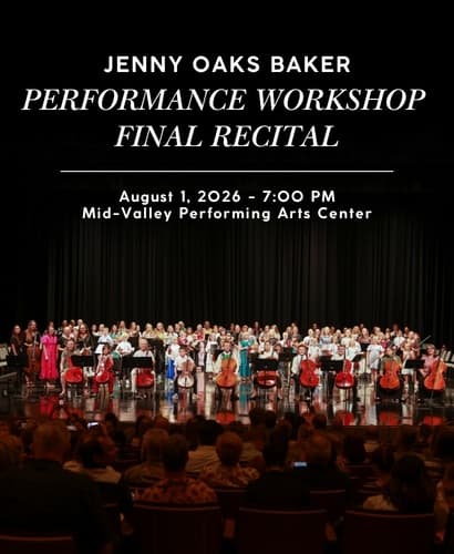 Image for event: Jenny Oaks Baker Final Workshop Concert