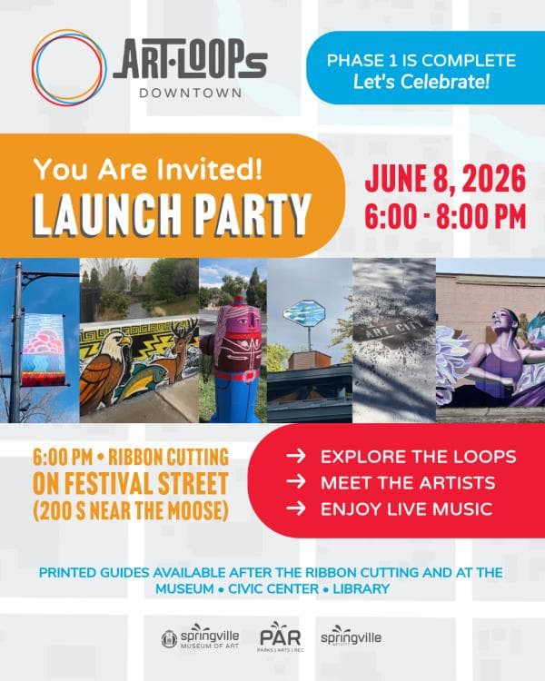 Image for event: Art Loops Ribbon Cutting